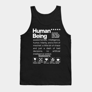 Human Being Attributes Tank Top